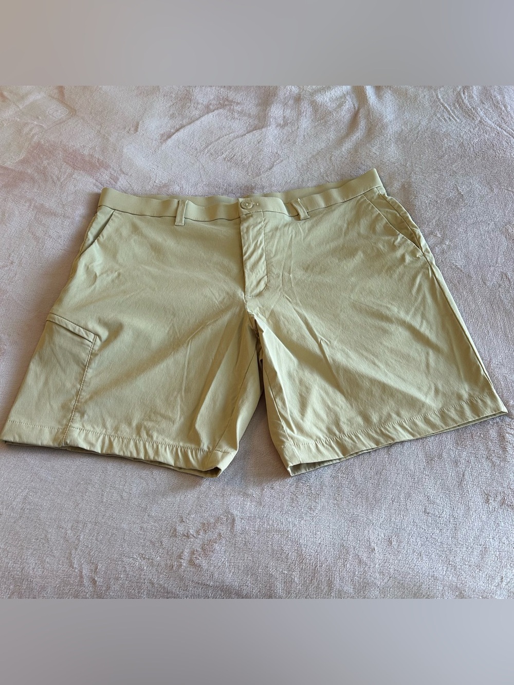 Callaway Opti-Dri cream golf shorts with pockets 38 summer athletic athleisure